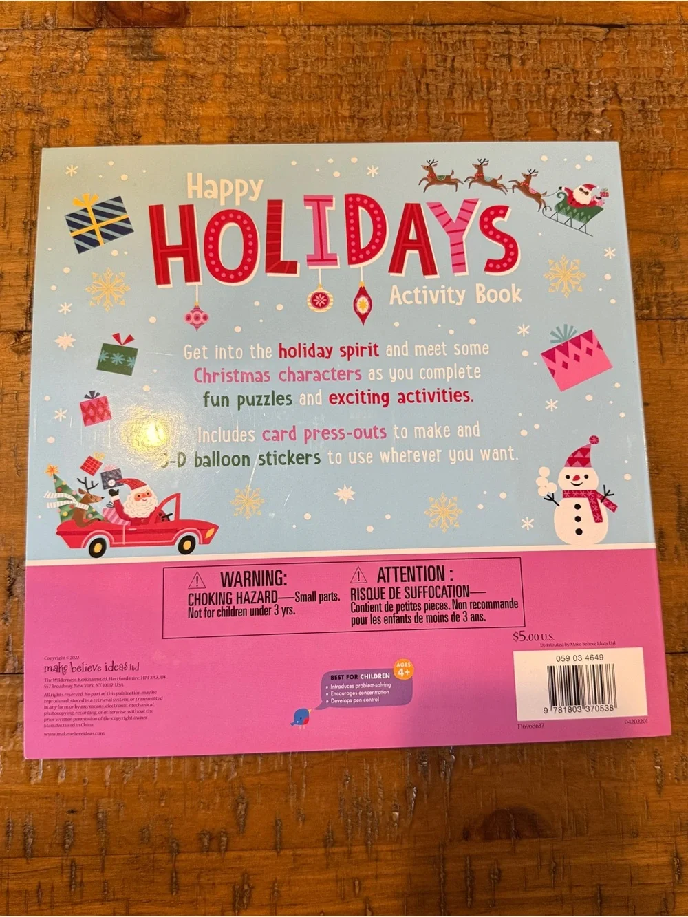 Target Happy Holidays Activity Book